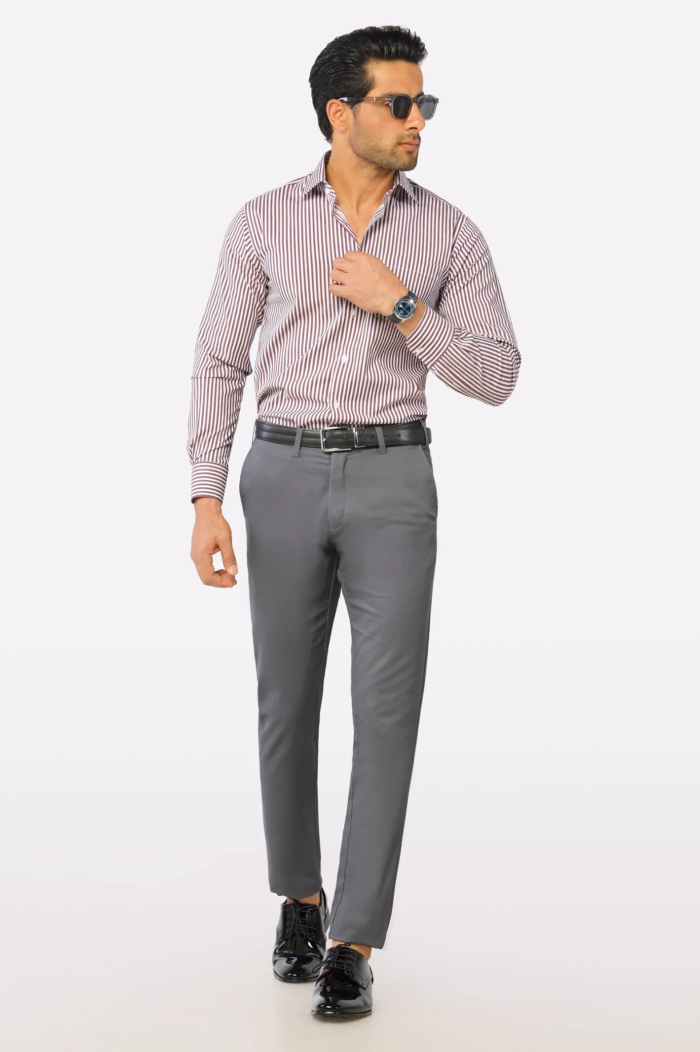 Multicolor Bengal Stripe Formal Shirt (d-01FS)