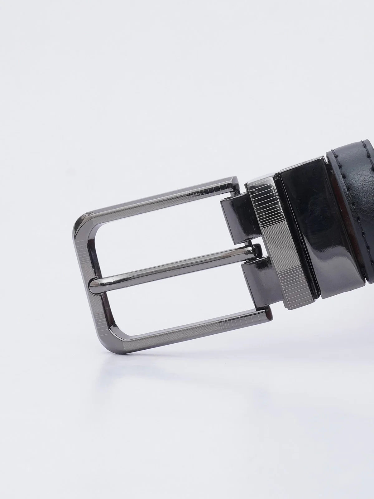 Light Brown & Black Reversible Leather Belt (ss-02B)