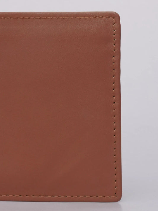 Light Brown Leather Wallet (ss-01W)