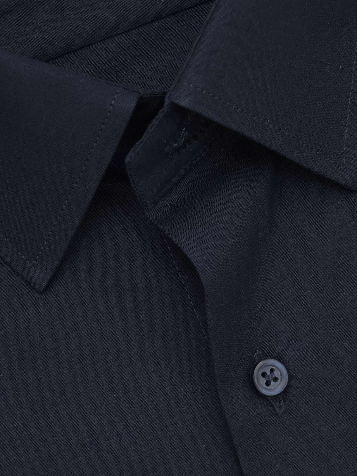 Navy Blue Plain, Elite Edition, French Collar Men’s Formal Shirt (ss-04FS)