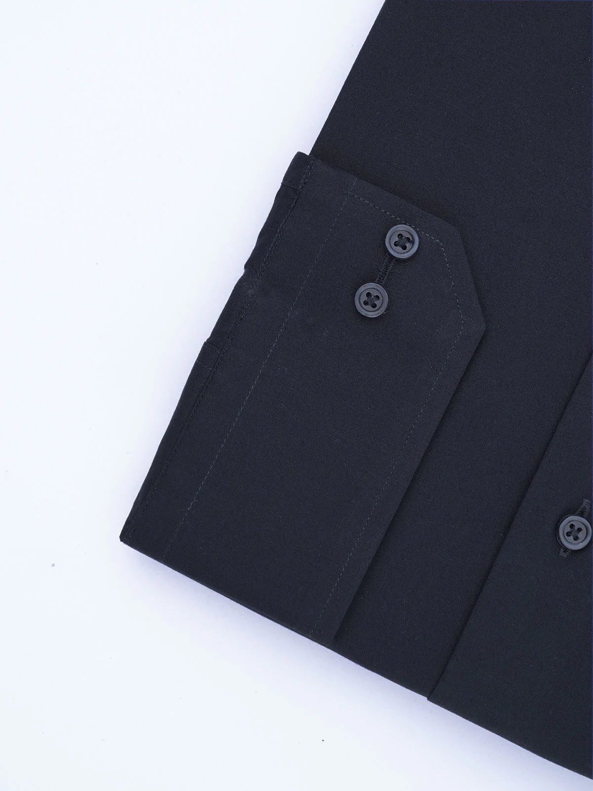 Navy Blue Plain, Elite Edition, French Collar Men’s Formal Shirt (ss-04FS)