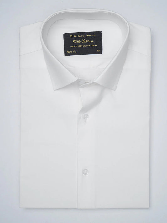 White Plain, Elite Edition, French Collar Men’s Formal Shirt (ss-01FS)